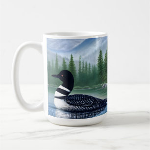 Caneca De Café Majestade Norte Wilderness Loon