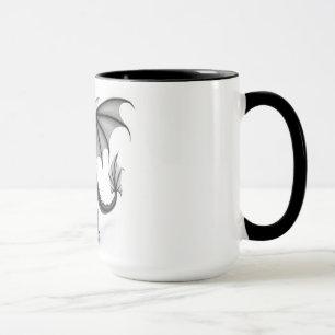 Caneca de Café Majestoso Dragão