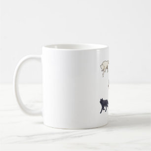Caneca De Café Majexpressa Wolf Pack
