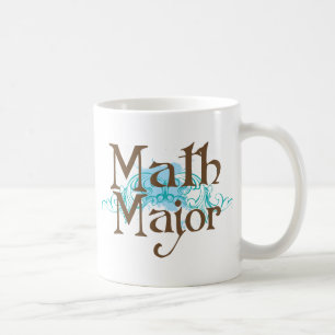 Caneca De Café Major de matemática presente