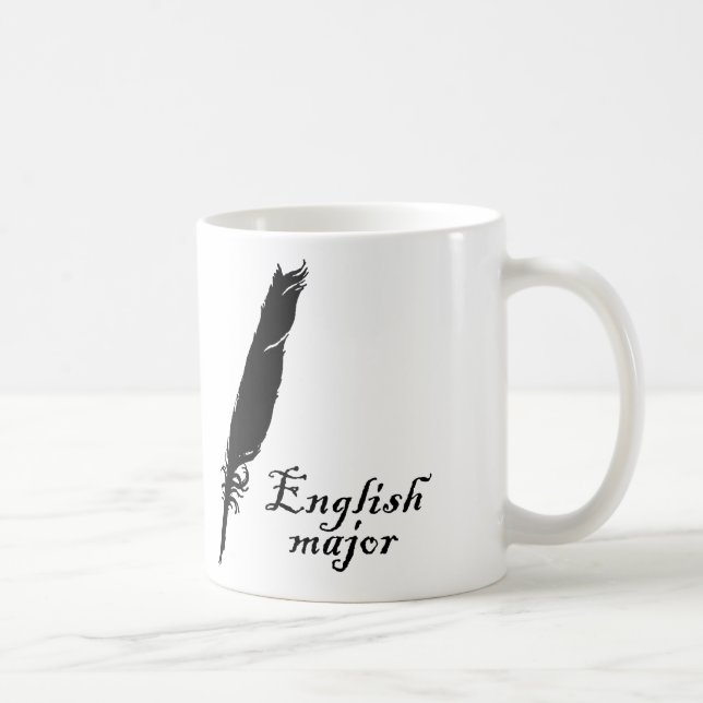 Caneca De Café Major e Quill ingleses (Direita)