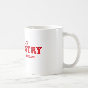 CANECA DE CAFÉ MAJOR NA QUÍMICA - IMAGINE A REAÇÃO