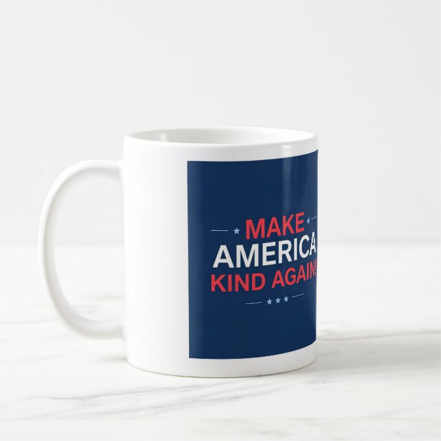 Caneca De Café Make America Kind Again (Esquerda)