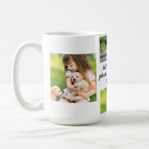 Caneca De Café Make your own photo collage and text