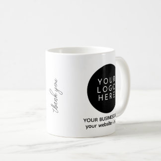 Caneca De Café Make Your Own Small Business Custom Logo Info