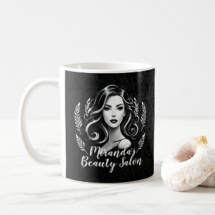 Caneca De Café Makeup Artist Hair Stylist Beauty Salon Lash Brows