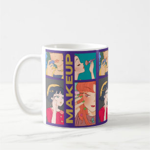 CANECA DE CAFÉ MAKEUP GIRLS