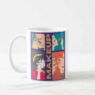 CANECA DE CAFÉ MAKEUP GIRLS