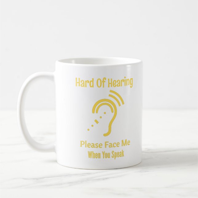 Caneca De Café Mal Ouvinte (Esquerda)