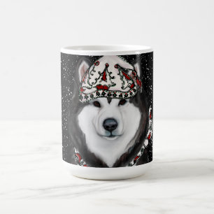 Caneca De Café Malamute do Alasca