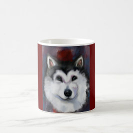 CANECA DE CAFÉ MALAMUTE DO ALASKA
