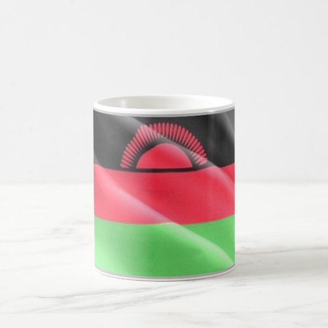 Caneca De Café Malawi - Sinalizador de Onda - (Centro)