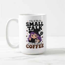 Caneca De Café Maldição na Conversa Fiada Não Me Teste Antes do C