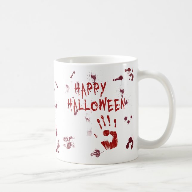 Caneca De Café Maldito Halloween de Handprint - Mug (Direita)