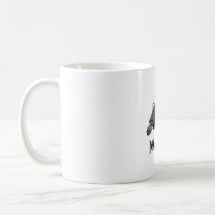 Caneca De Café Maldivas Tartaruga Marinha Vintage Camisa de Viage