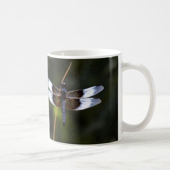 Caneca De Café Male Widow Skimmer Dragonfly (Direita)