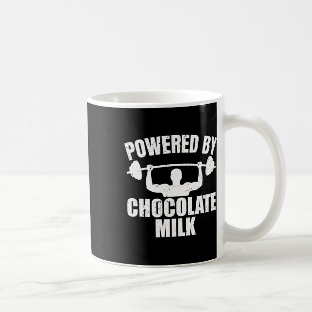 Caneca De Café Malhação de chocolate Leite e ginástica (Direita)