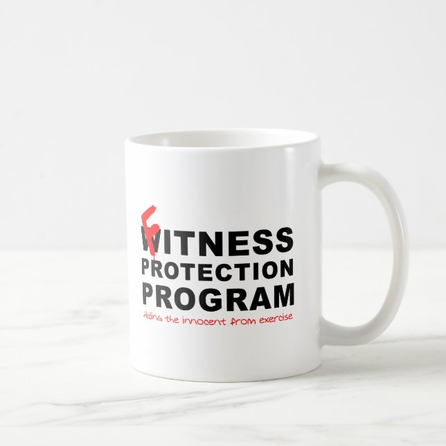 Caneca De Café Malhação Protection Engraçado (Direita)