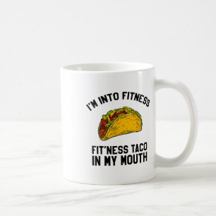 Caneca De Café Malhação Taco Funny Gym Mexicano Para Taco Lover