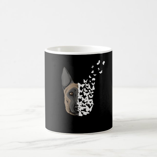 Caneca De Café Malinois Dog Beglian Shepherd (Centro)