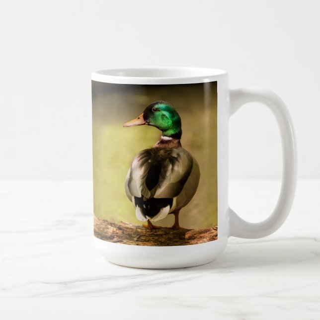Caneca De Café Mallard Duck (Direita)