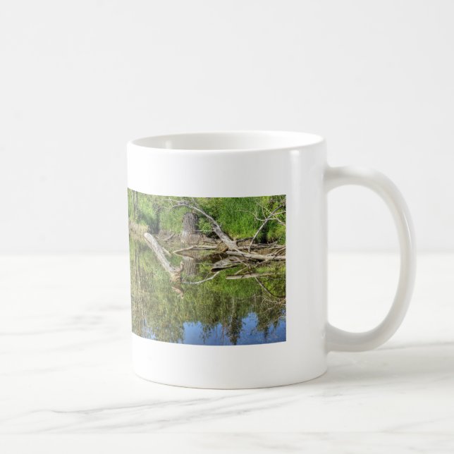 Caneca De Café Mallard no Pond (Direita)