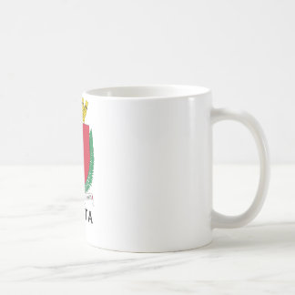 Caneca De Café MALTA - emblema/brasão/símbolo/bandeira