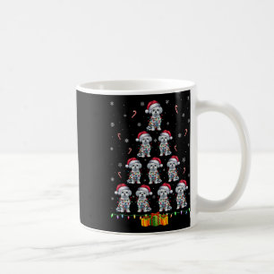Caneca De Café Maltês Papai Noel Luz Homens Cristos Mulheres