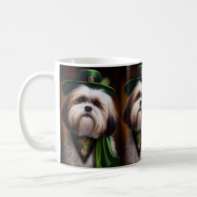 Caneca De Café Malti Tzu Cachorro na Rua. (Esquerda)