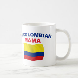 Caneca De Café Mama #1 colombiano
