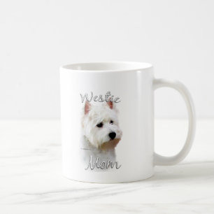 Caneca De Café Mamã 2 de Terrier branco de montanhas ocidentais