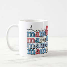 Caneca De Café Mama Americana