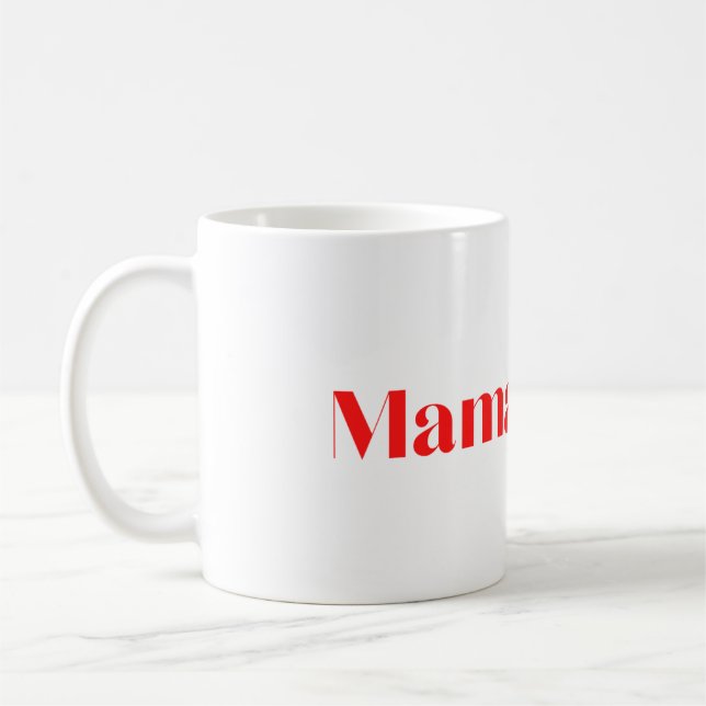 Caneca De Café Mama Claus Holiday Mug (Esquerda)