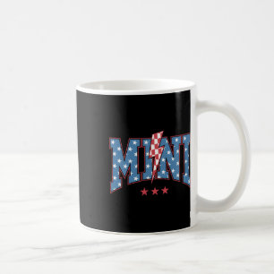 Caneca De Café Mama Dada Mini 4 De Julho, Matchin Familiar Americ