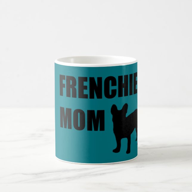 Caneca De Café Mamã de Frenchie (Centro)