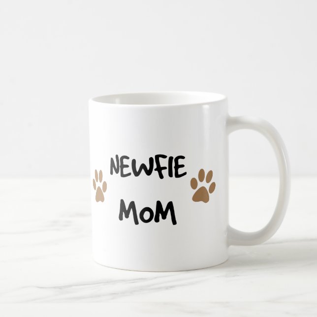 Caneca De Café Mamã de Newfie (Direita)