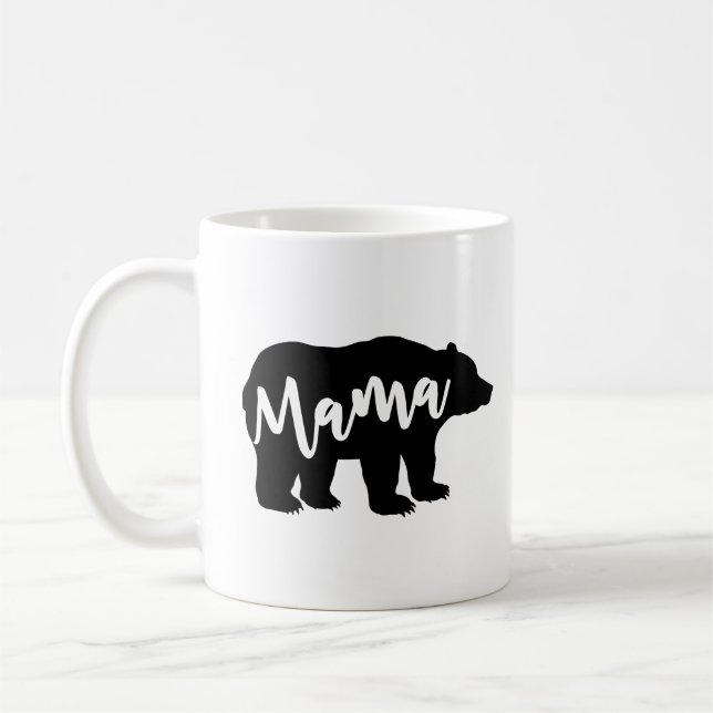 Caneca De Café Mama de urso (Esquerda)