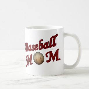 Caneca De Café Mamã do basebol bonito