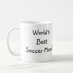 Caneca De Café Mamã do futebol do mundo a melhor!