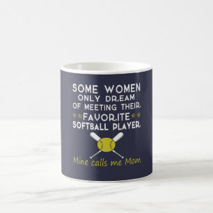CANECA DE CAFÉ MAMÃ DO SOFTBALL