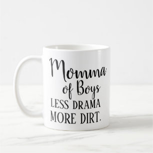 Caneca De Café mamã dos meninos
