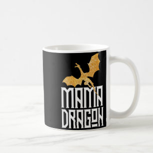 Caneca De Café Mama Dragão Natal Correspondência Família Tribo Mã
