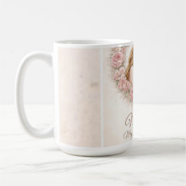Caneca De Café Mama — My First Home | Mother & Daughter Floral Tr