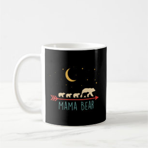 Caneca De Café Mama Ursa Com 4 Cubos