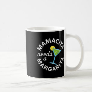 Caneca De Café Mamacita Precisa De Camisas Margarita Homens Cinco