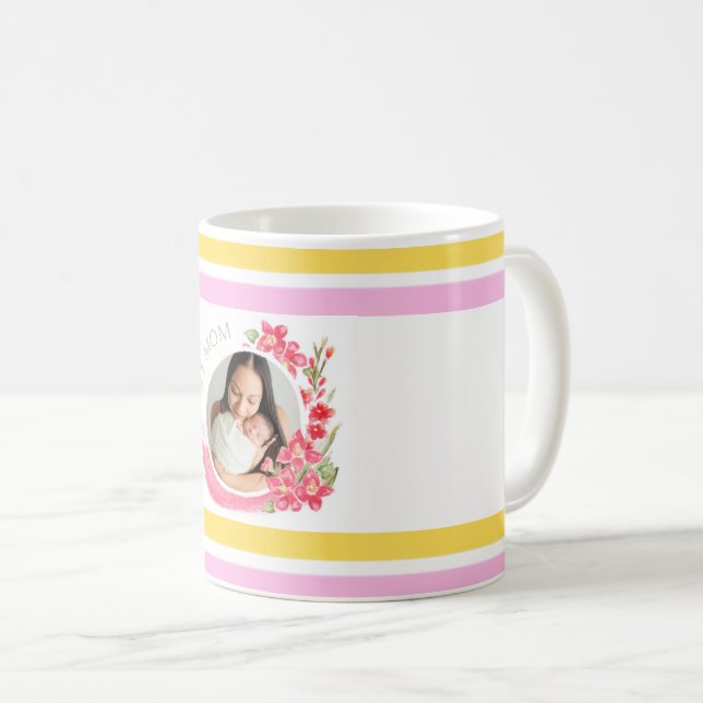 Caneca De Café Mamãe (Frente Esquerda)