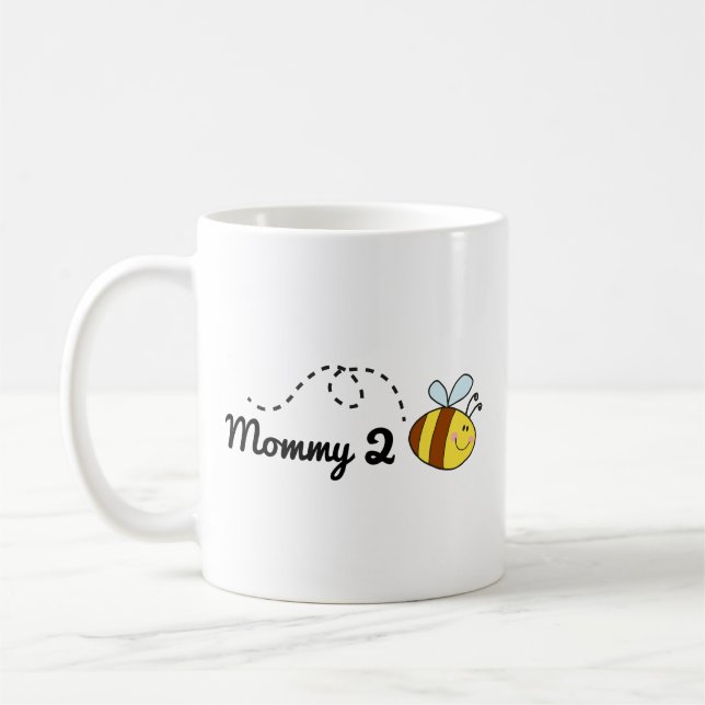 Caneca De Café Mamãe 2 Abelhão (Esquerda)