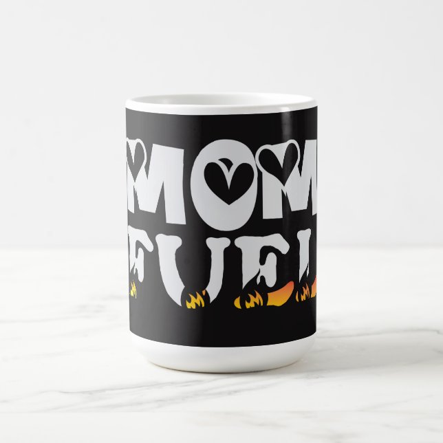 Caneca De Café Mamãe Combustível Mug (Centro)