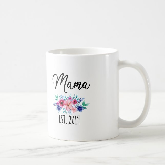 Caneca De Café Mamãe Criou 2019 Mug, Mug, Engraçado Café Mug, (Direita)