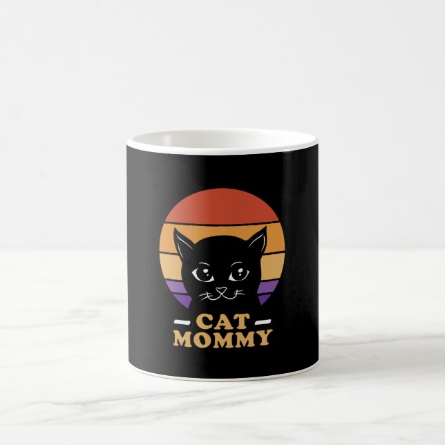 Caneca De Café Mamãe de gato (Centro)